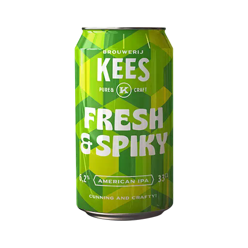 KEES IPA FRESH & SPIKY BLIK - 24X 33 CL